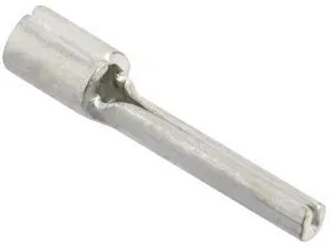 Наконечник штифтовой плоский НШП 1,5–12 без изоляции (100шт/упак) IEK UNN10-D15-12