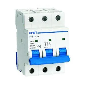 Автоматический выключатель NB1-63H 3P 63A 10кА х-ка C (R) CHINT 179878