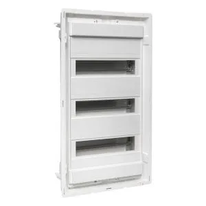 Основание силового щита "Nova" (с DIN-рейками) 36 модулей 3 габарит IP40 EKF nv-pbase-36