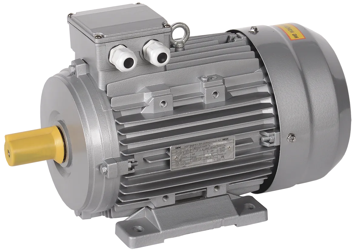 Электродвигатель асинхронный трехфазный АИС 100LB8 380В 1,1кВт 750об/мин 1081 DRIVE IEK