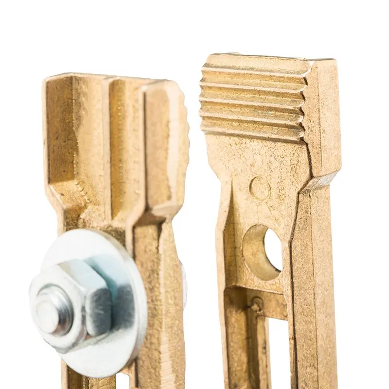 Зажим «крокодил» 400 А 170 мм для сварки (латунь) САТУРН Профи РОССИЯ - Фото 3