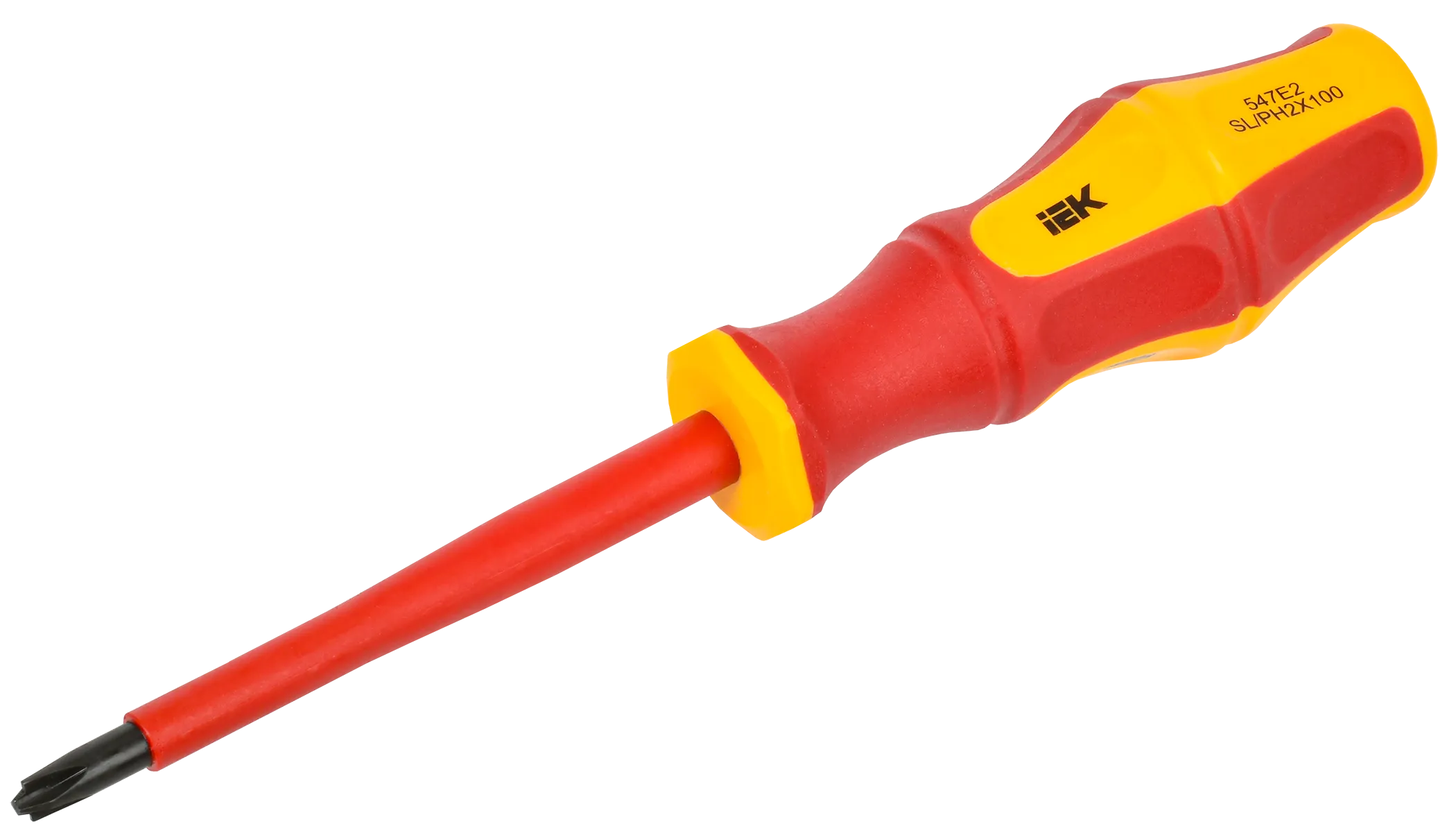 ARMA2L 3 Отвертка диэлектрическая PH/SL2х100 К3 IEK A2L3-SC30-K3-HS-20-100