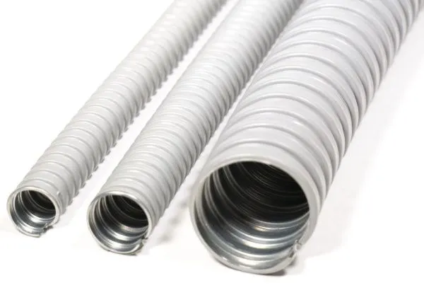 Металлорукав в ПВХ изоляции МРПИ НГ  20  (50 м/уп.) серый ГОФРОМАТИК (ЗЭТАРУС) - Фото 2