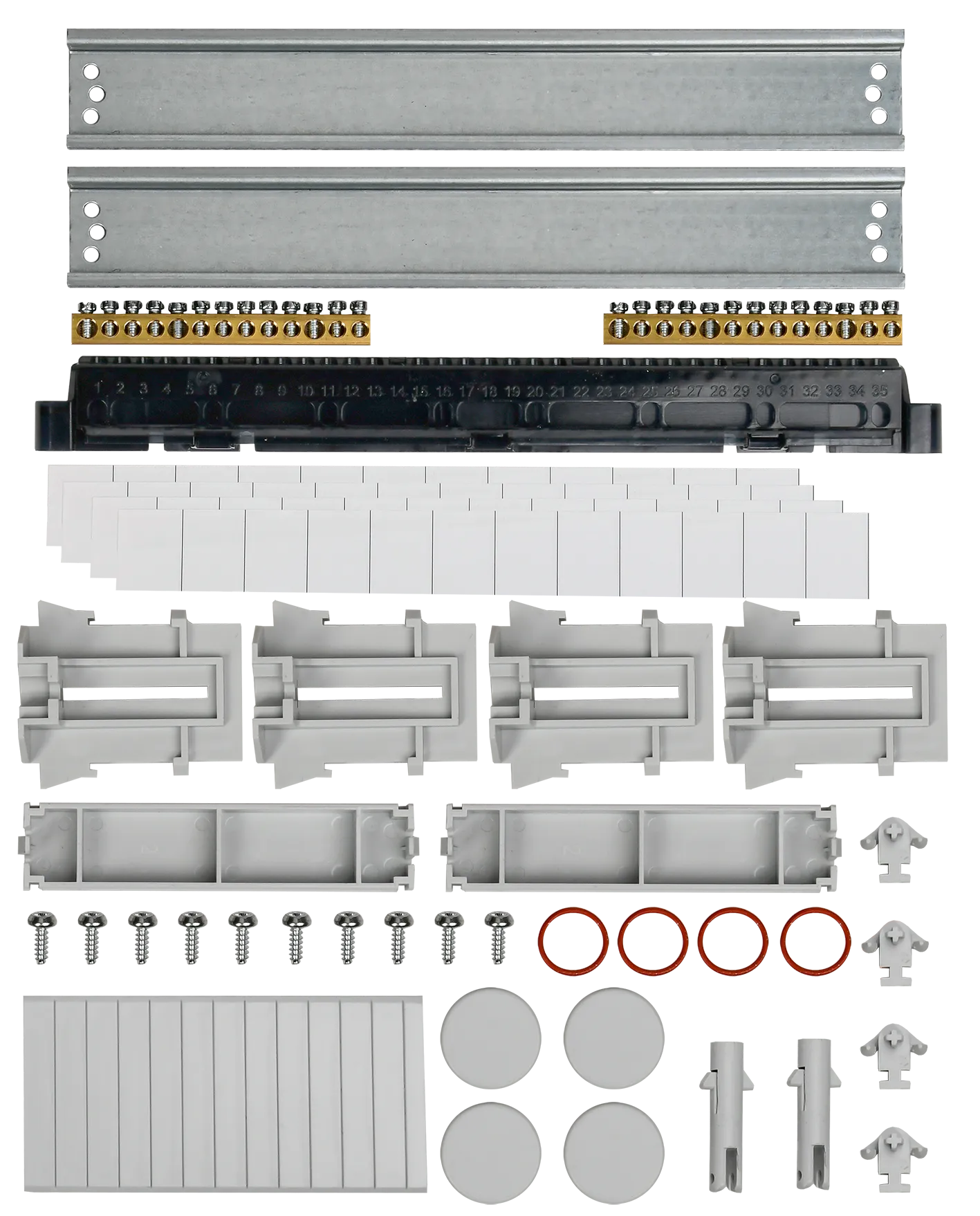 TEKFOR Корпус пластиковый КМПн-24 IP65 серая непрозрачная дверь IEK - Фото 3