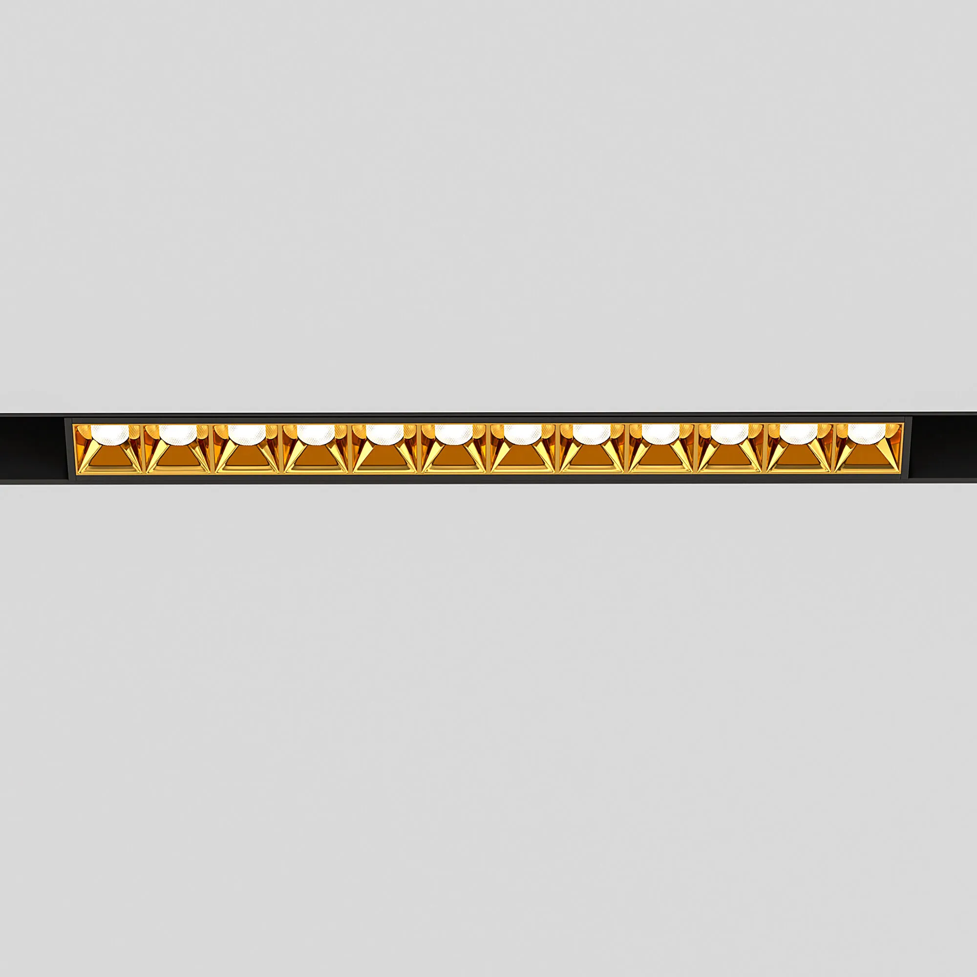 Slim Magnetic Трековый светильник 12W 4000K Artas (чёрный/золото) 85103/01 Elektrostandard - Фото 2