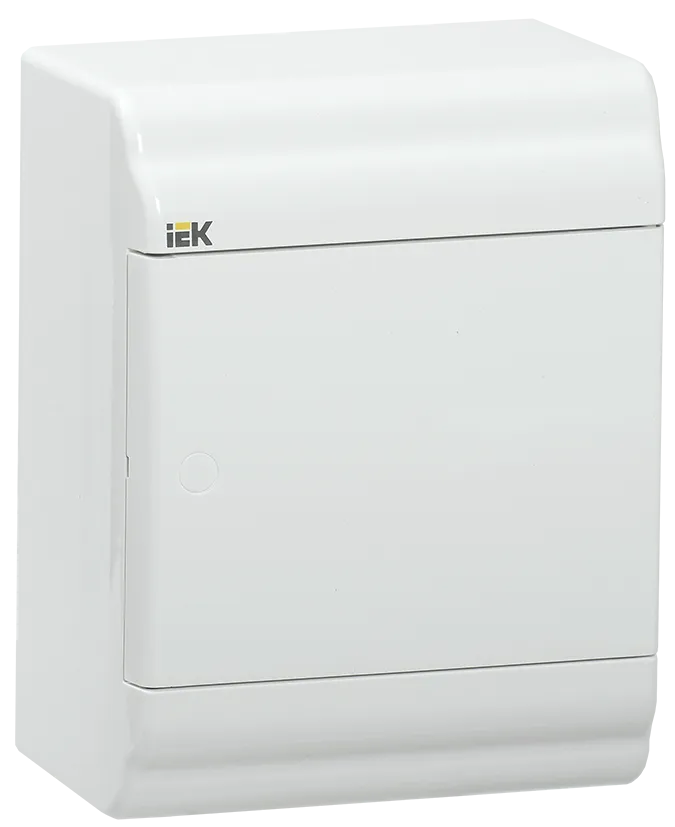 PRIME Корпус пластиковый БЕЛЫЙ ЩРН-П-4, модуля навесной белый/белая дверь IP41 IEK