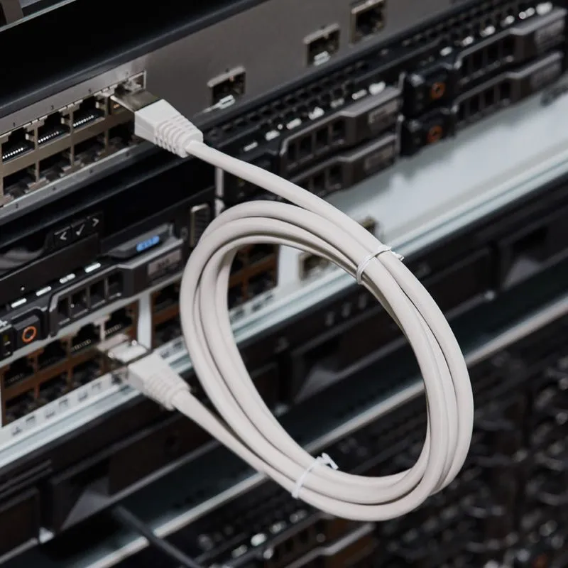 Шнур коммутационный, патч-корд F/UTP RJ45-RJ45, CAT 5e, LSZH серый, 1,5м REXANT - Фото 2