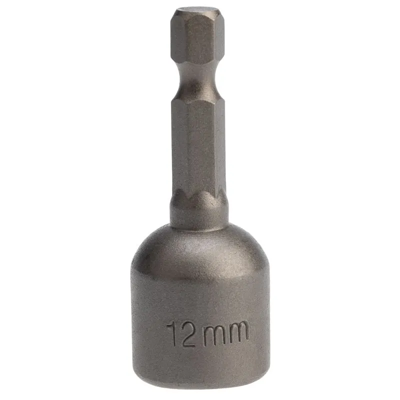 Ключ-насадка 1/4" магнитный 12х48мм (1 шт/уп ) REXANT 92-0403-1