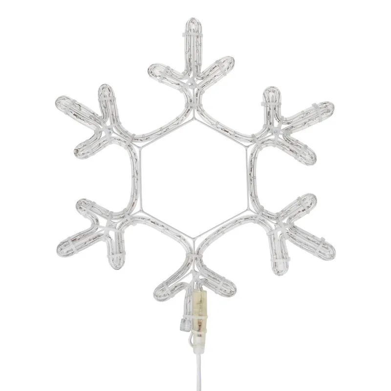 Фигура Снежинка цвет свечения синий, размер 45х38 см NEON-NIGHT 501-363