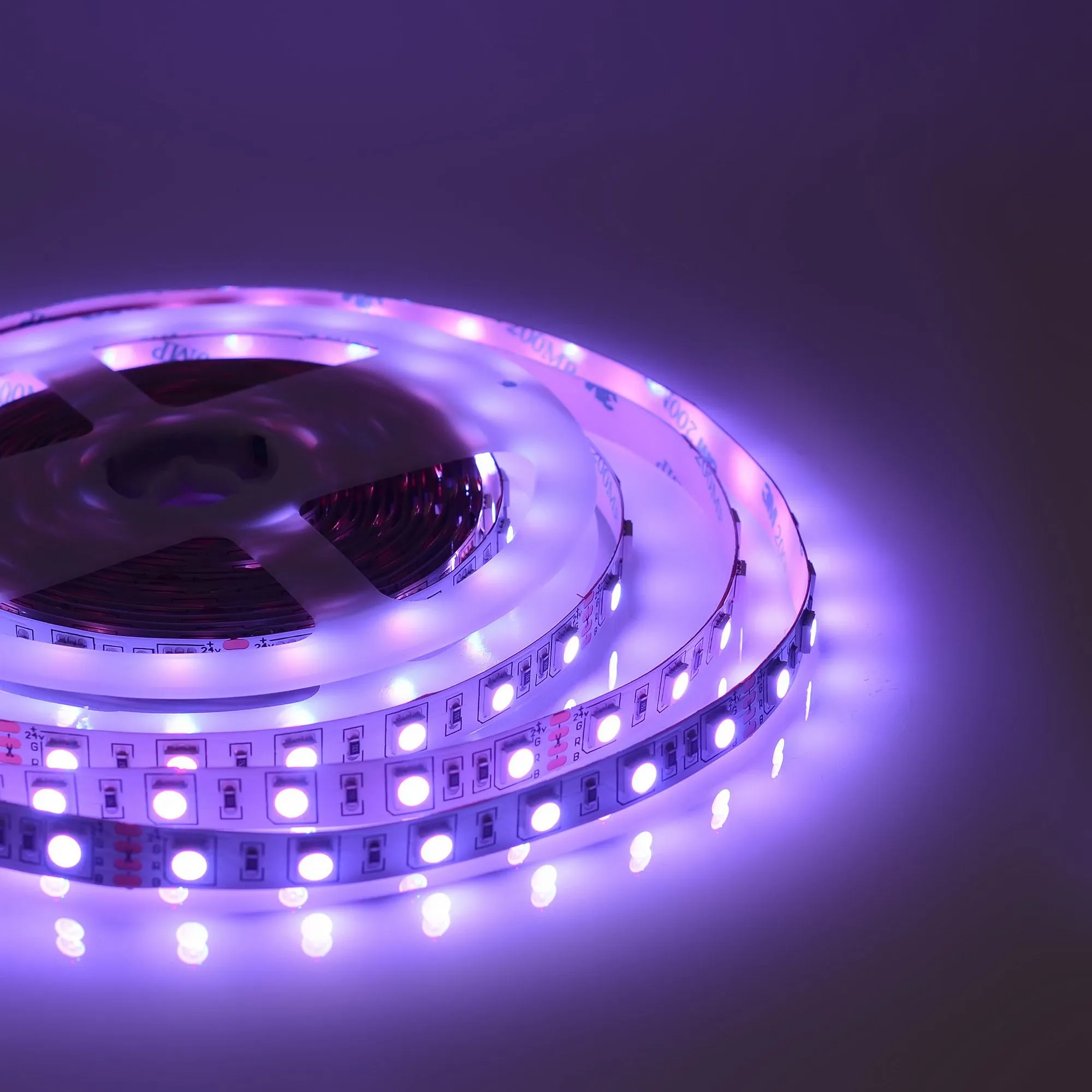 Лента светодиодная smd5050 60д/м 24В IP20 5м RGB Apeyron - Фото 13