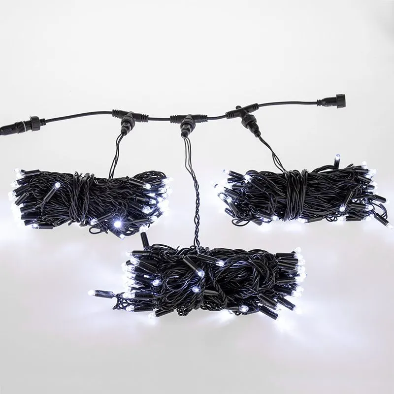 Гирлянда LED ClipLight 24V, 3 нити по 10 метров, цвет диодов Белый - Фото 2