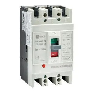ВА-99МL   63/100А 3P 15кА EKF Basic mccb99-63-100mI