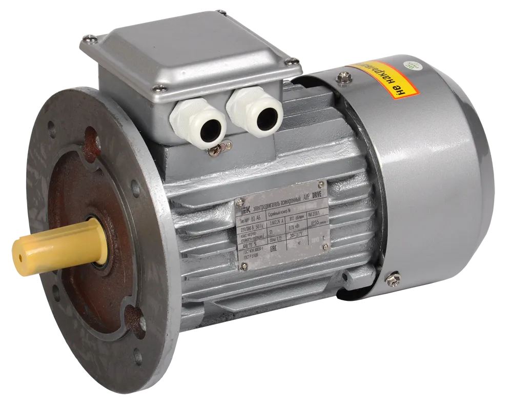 Электродвигатель асинхронный трехфазный АИР 90L6 380В 1,5кВт 1000об/мин 3081 DRIVE IEK