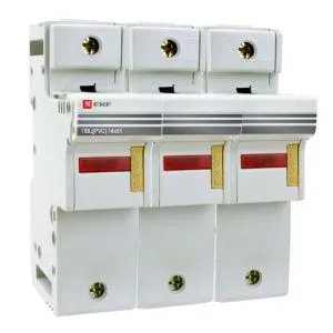 Предохранитель-разъединитель для ПВЦ 14x51 3P (с индик.) EKF - Фото 2