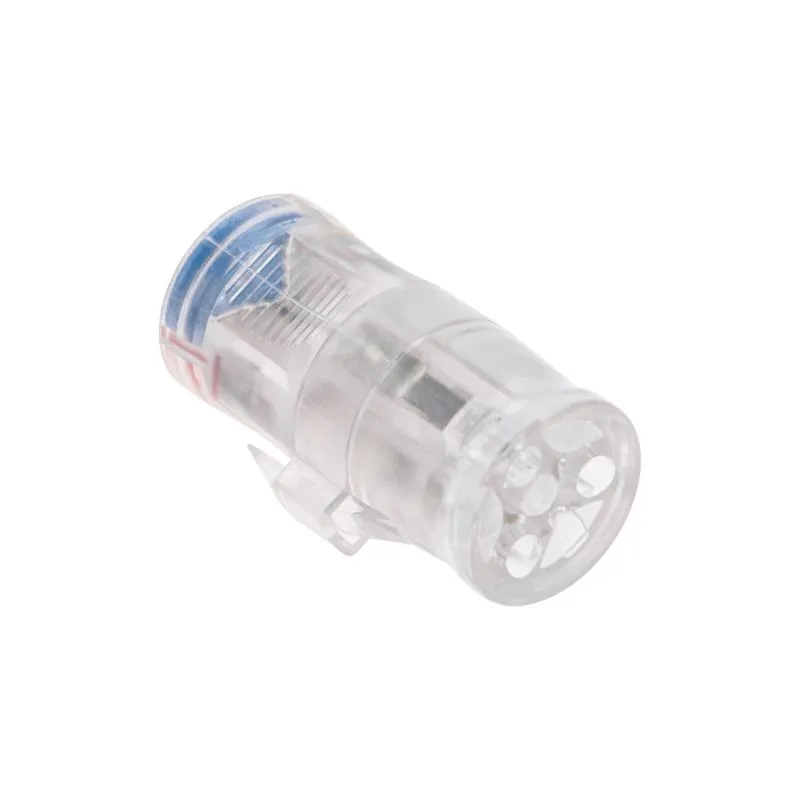 Экспресс-клемма СМК 2273-2x3R проходная разъемная 3 полюса 3х2-проводная 0,5-2,5мм² (50 шт/уп) REXANT - Фото 5