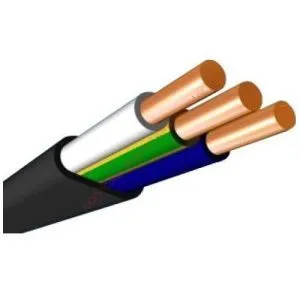 Кабель ВВГ-Пнг(А)-LS 3х4 ок (N) 0.66кВ (м) Энергокабель ЭК000037110 462556