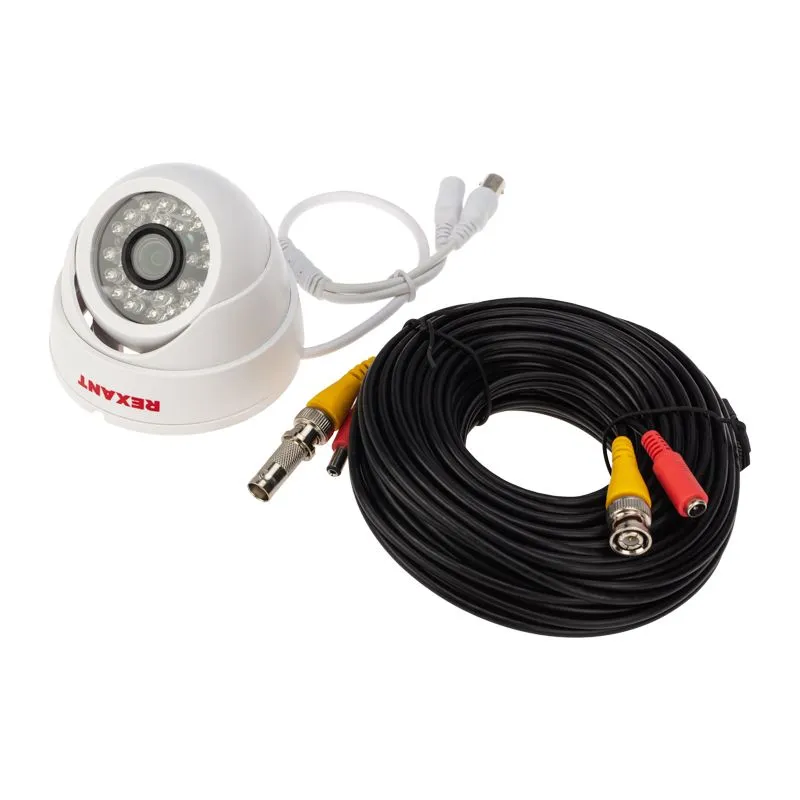 Комплект видеонаблюдения REXANT 2 наружные и 2 внутренние камеры AHD/2.0 Full HD - Фото 4