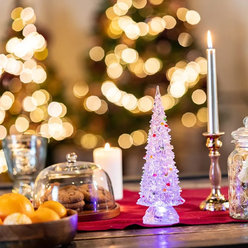 Фигура светодиодная Елочка, 25 см, RGB - Фото 2