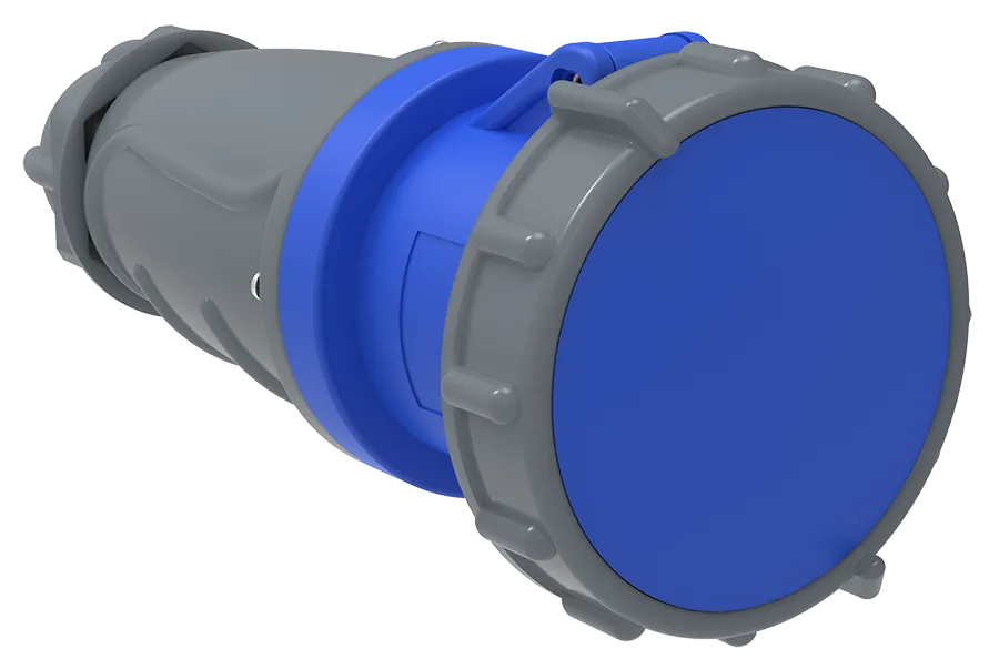 MAGNUM Розетка переносная ССИ-233 63А-6ч/200-250В 2P+PE IP67 IEK