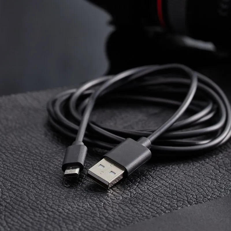 Кабель USB-A – micro USB, 1А, 1,8м, ПВХ, черный REXANT - Фото 2