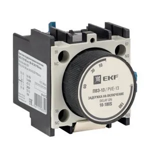 Приставка выдержки времени включения ПВЭ-13 10-180сек NO+NC EKF ctr-st-13