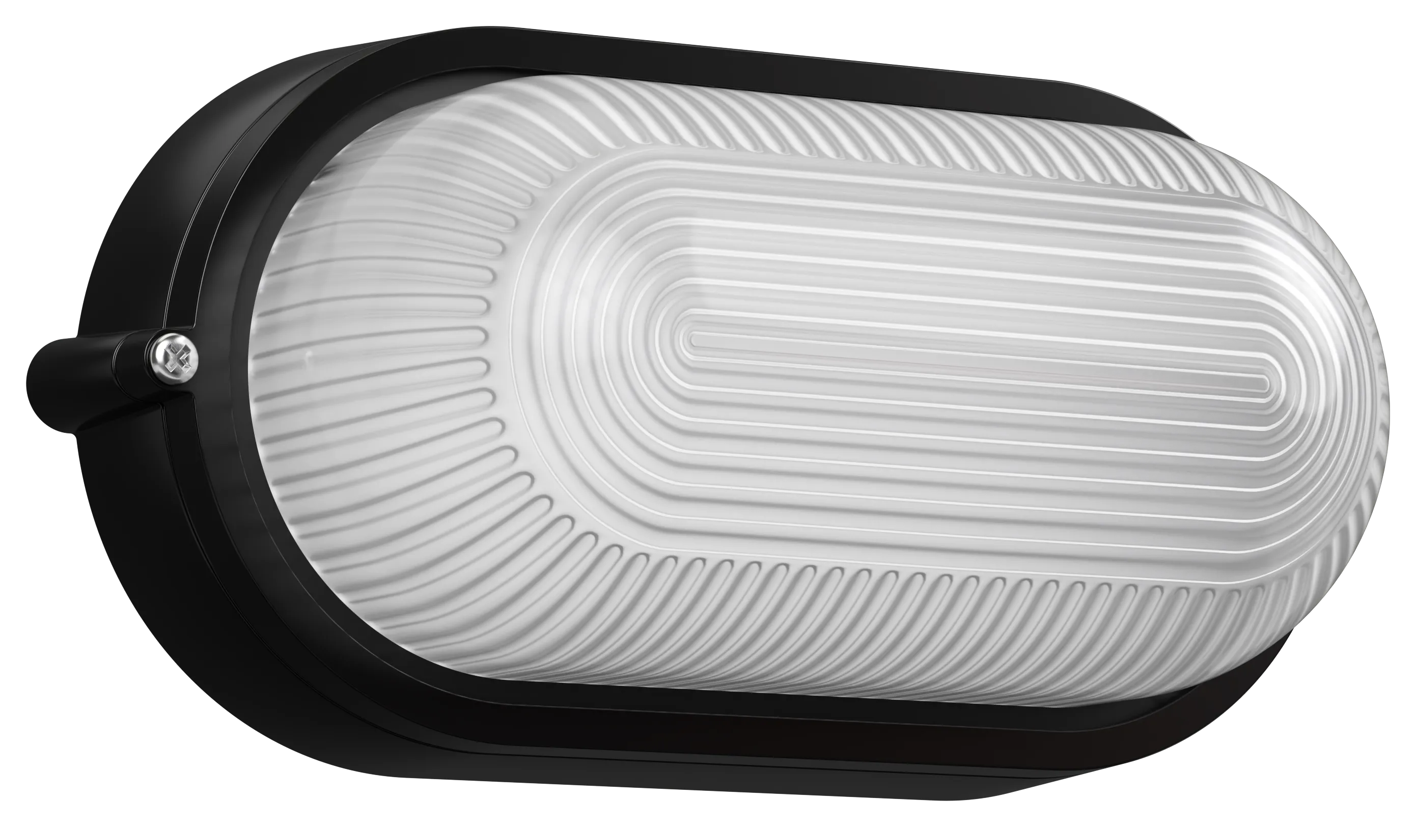 Светильник НПП1401 овал 60Вт IP54 черный IEK LNPP0-1401-1-060-K02