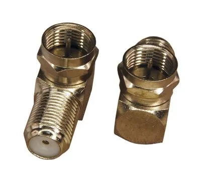 Переходник угловой штекер F – гнездо F REXANT - Фото 2