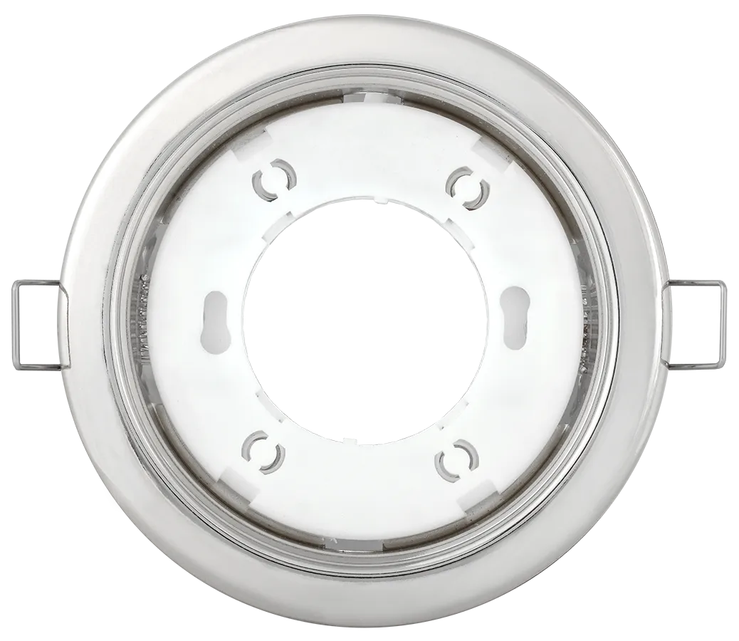 LIGHTING Светильник 4114 встраиваемый под лампу GX53 хром IEK LUVB0-GX53-1-K23