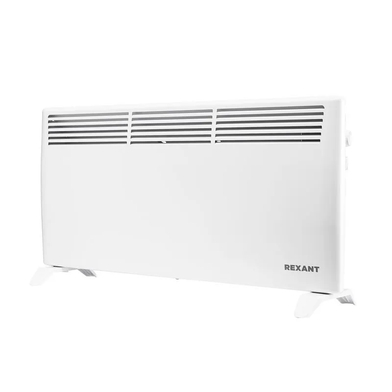 Конвектор электрический с механическим термостатом, 2кВт, СТИЧ-нагревательный элемент, ножки REXANT 60-0120
