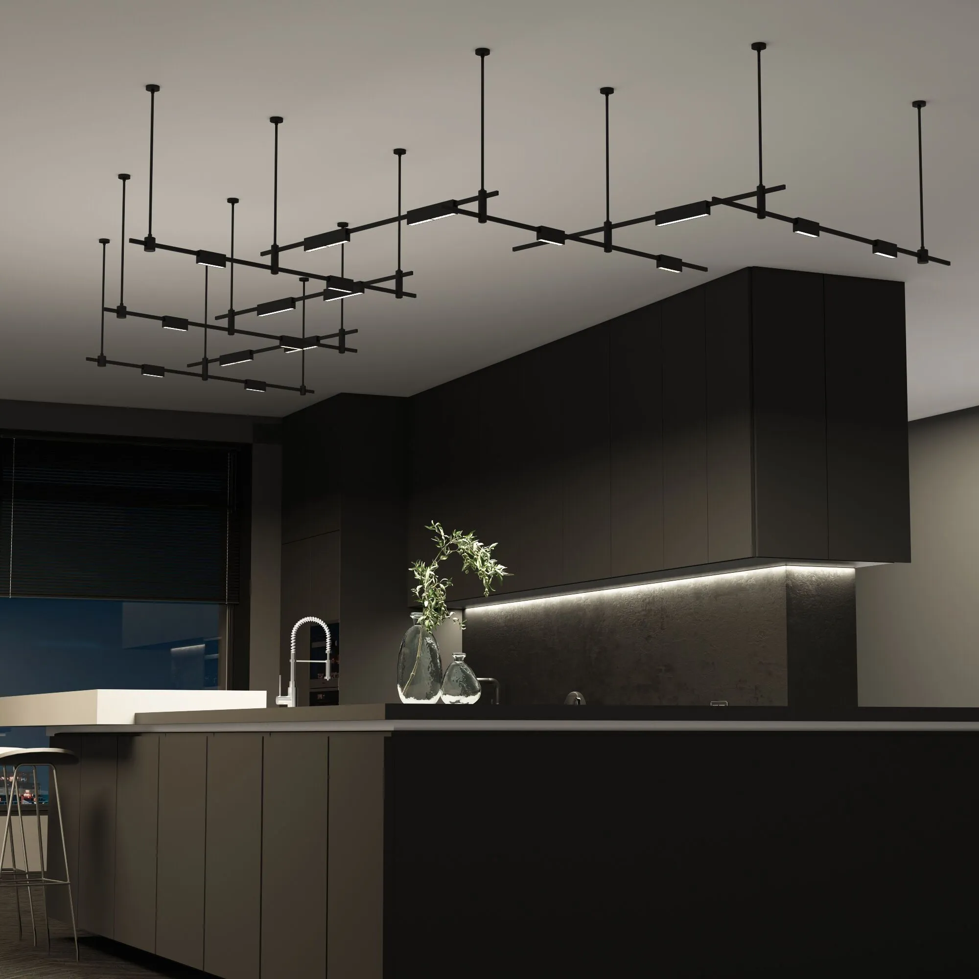 Esthetic Magnetic Трековый светильник 6W 3000K (чёрный) 85122/01 - Фото 6