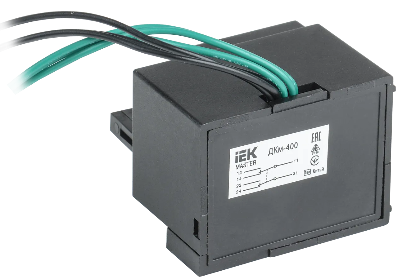 Контакт дополнительный ДКм-400 (ДКм-37) MASTER IEK SVA40D-DK-1-02