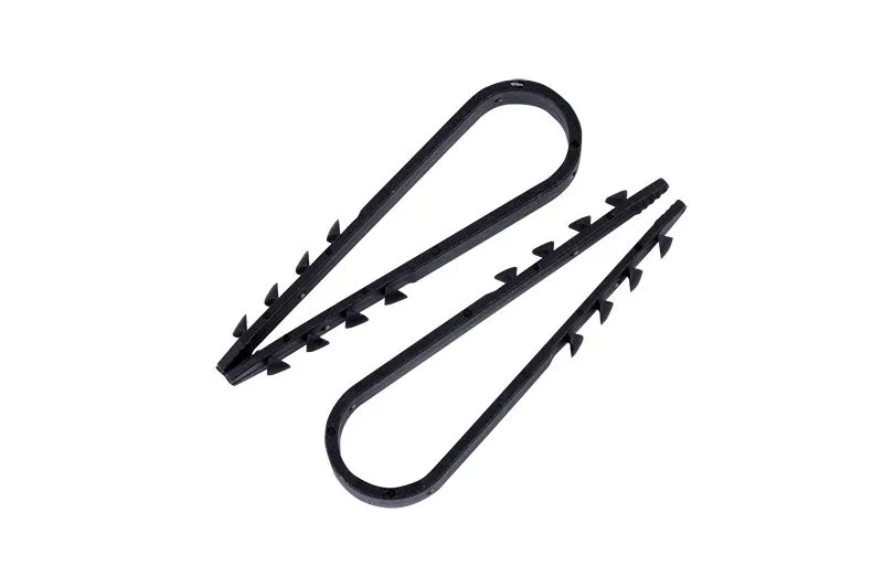 Дюбель-хомут нейлоновый 19-25 мм, черный (100 шт/уп) PROconnect 07-4523