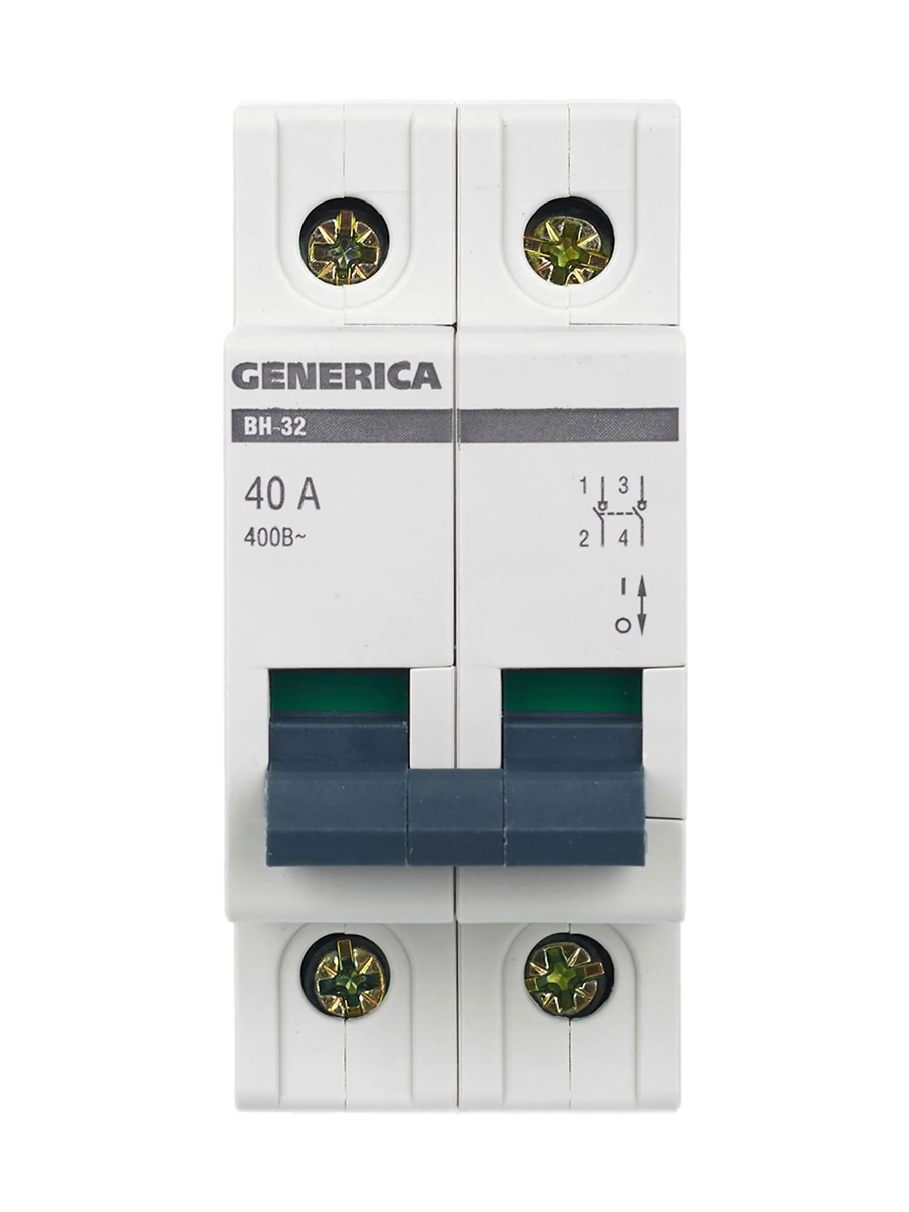 Выключатель нагрузки (мини-рубильник) ВН-32 2Р 40А GENERICA - Фото 9