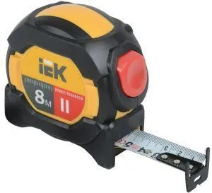 Рулетка измерительная PROFESSIONAL 8м IEK TIR10-3-008
