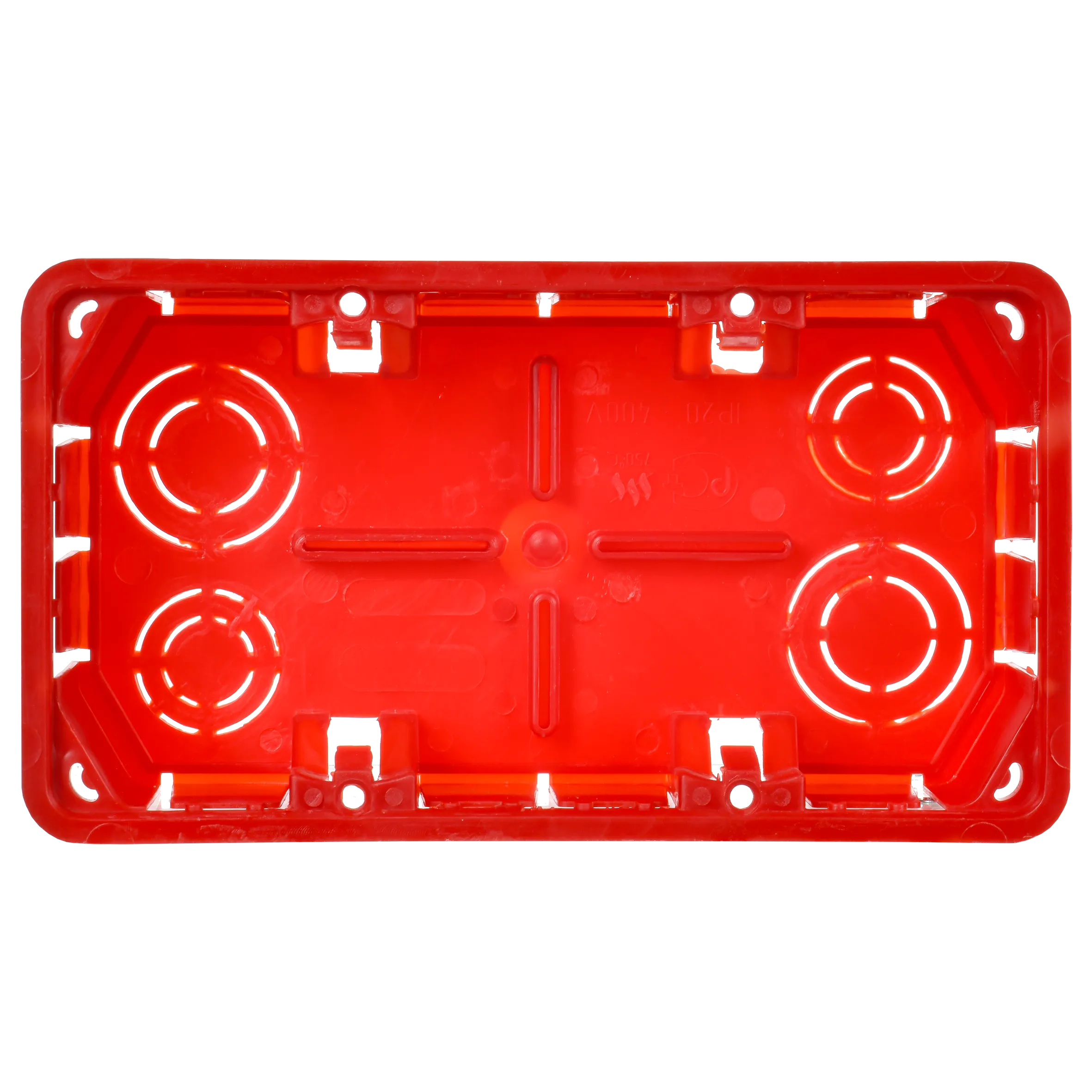 Коробка распаячная КМ41006 для твердых стен безгалогенная (HF) 172х96х45мм с саморезами с крышкой IEK - Фото 5