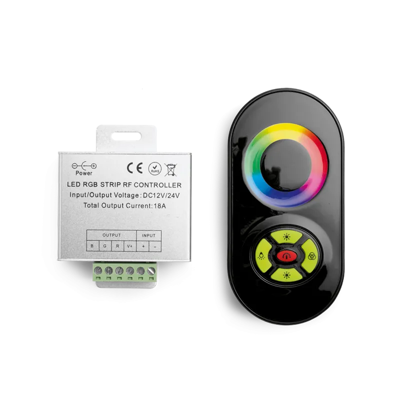 Контроллер WOLTA Decor  WLC-CP/01 алюминиевый корпус с пультом 12-24В 1/50