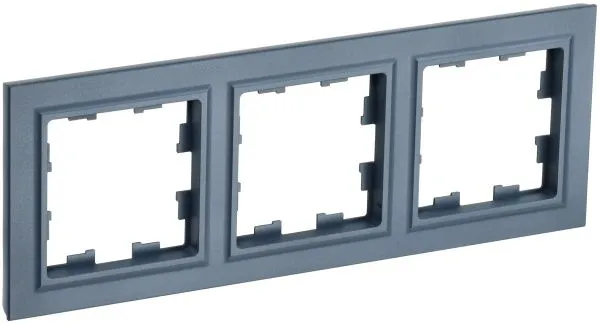 BRITE Рамка 3-местная РУ-3-БрМ маренго IEK BR-M32-K35