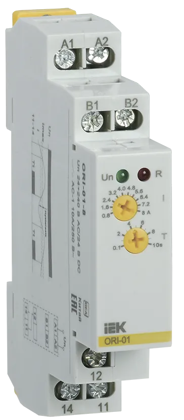 Реле контроля тока ORI 0,8-8А 24-240В AC/24В DC IEK