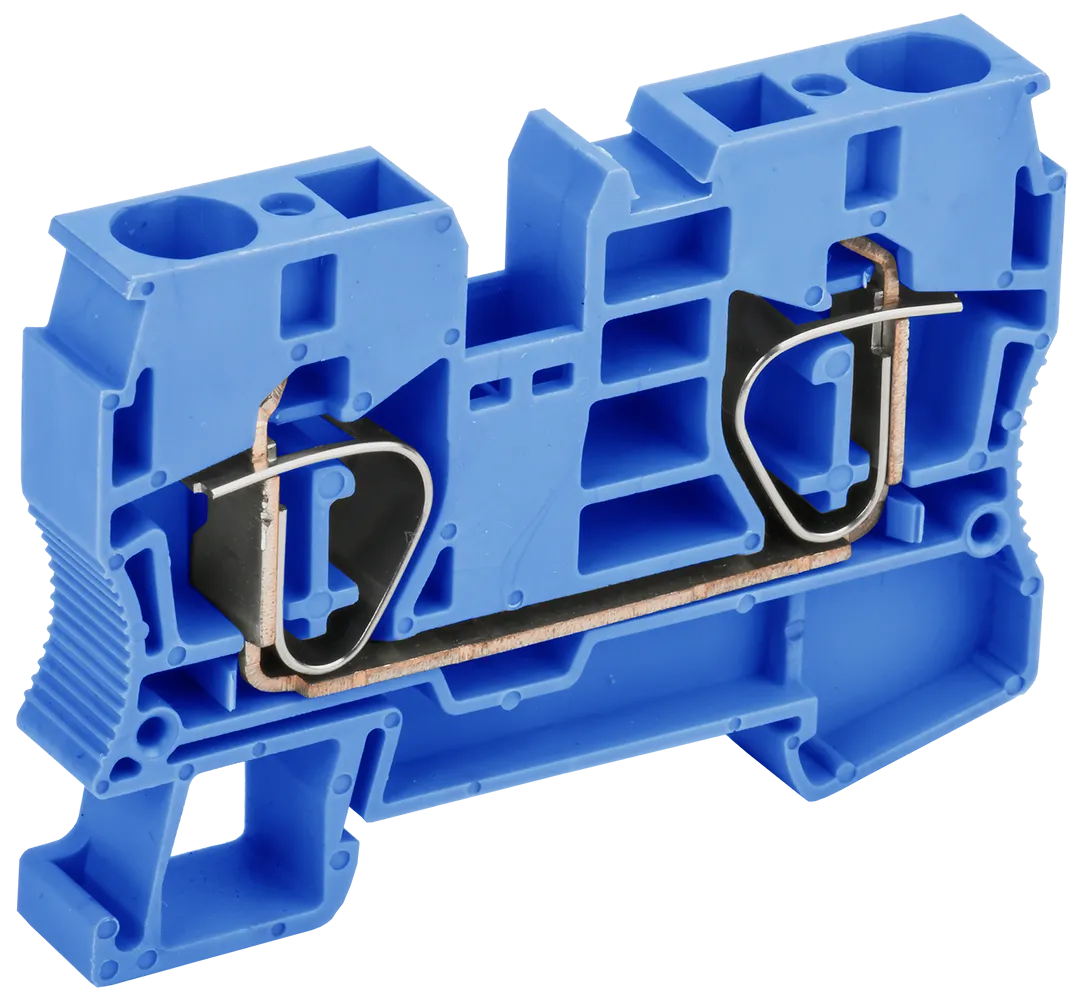 Клемма пружинная КПИ 2в-10 70А синяя IEK