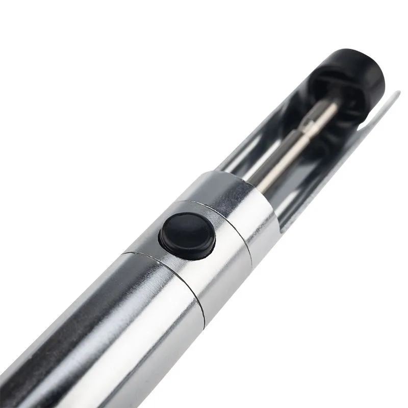 Вакуумный экстрактор припоя (оловоотсос), металл REXANT - Фото 2