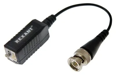 Приемопередатчик пассивный с грозозащитой AHD, CVI, TVI  (комплект 2 шт), цена за 1 шт.  REXANT