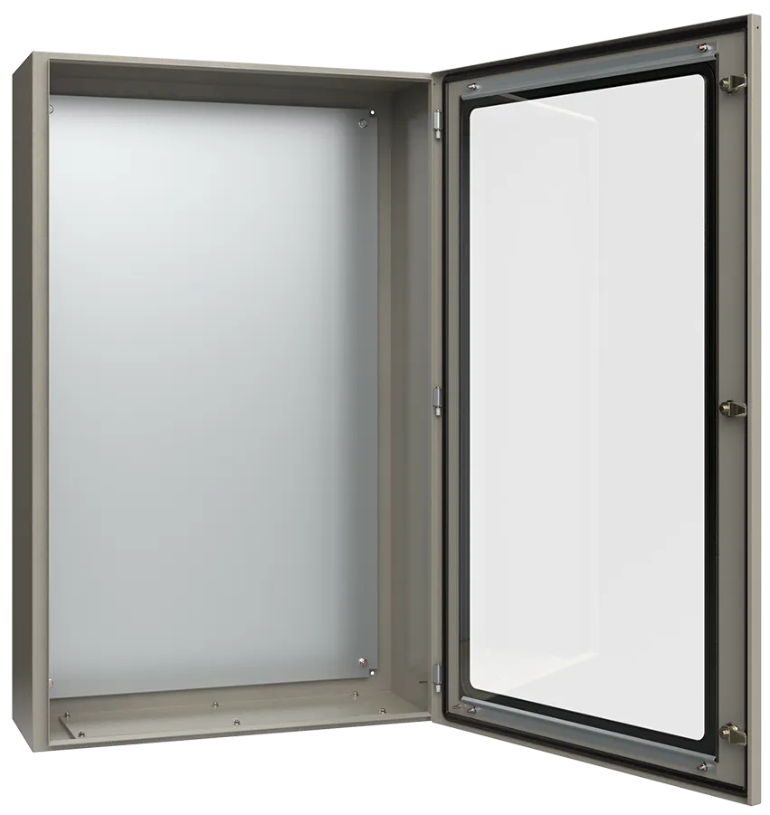 Корпус металлический ЩМП-6-0 (1200х750х300мм) У2 IP54 прозрачная дверь IEK