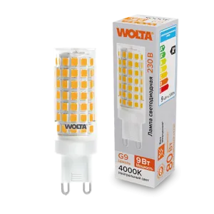 Светодиодная лампа WOLTA WSTD-JCD-9W4KG9-C 9Вт 4000K G9 WSTD-JCD-9W4KG9-C
