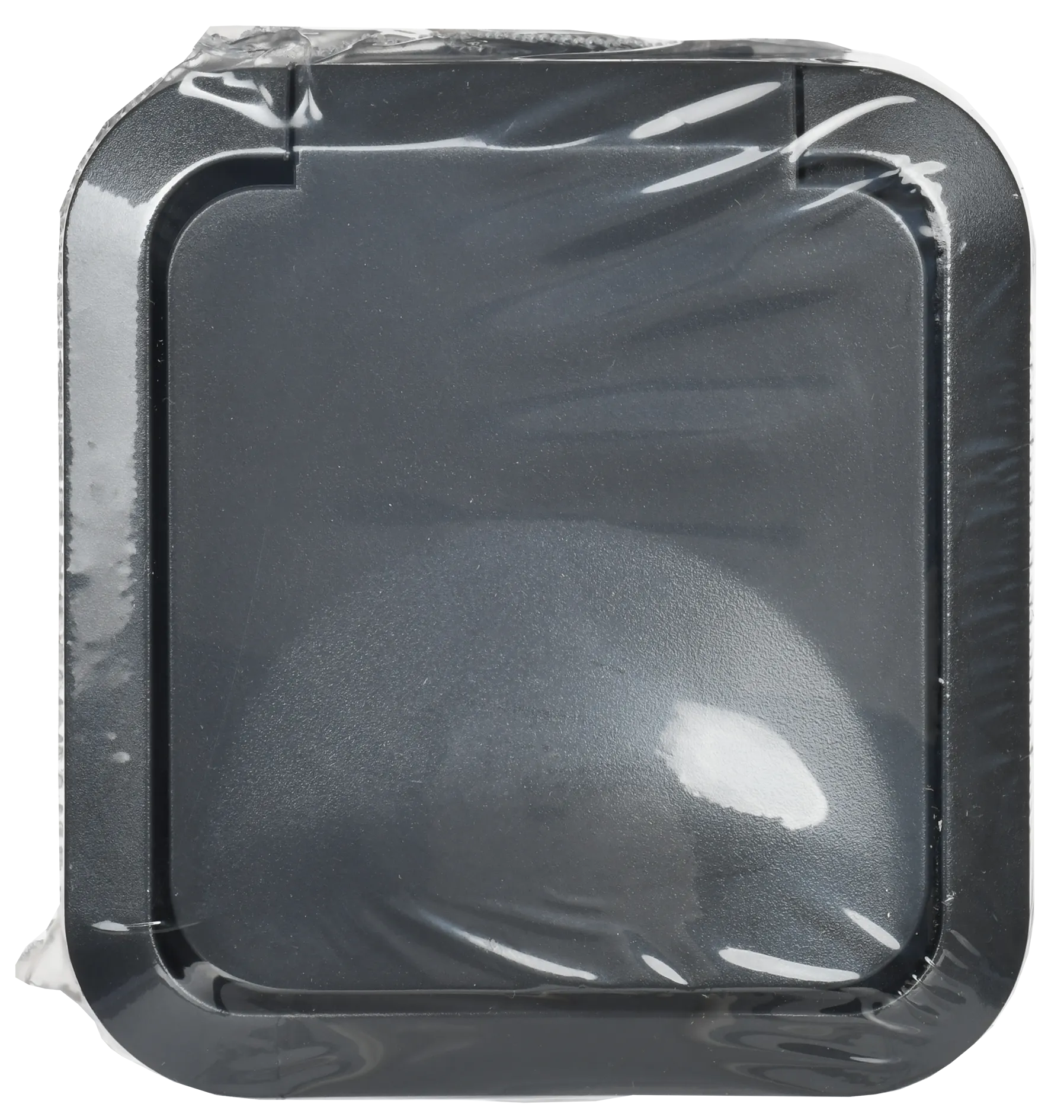 TORS Розетка 1-местная с заземляющим контактом и крышкой 16А IP55 TS120 графит IEK - Фото 2