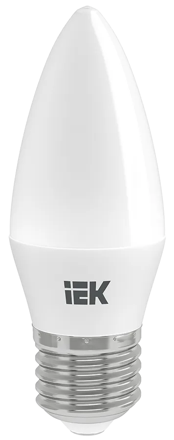 Лампа светодиодная C35 свеча 9Вт 230В 4000К E27 IEK
