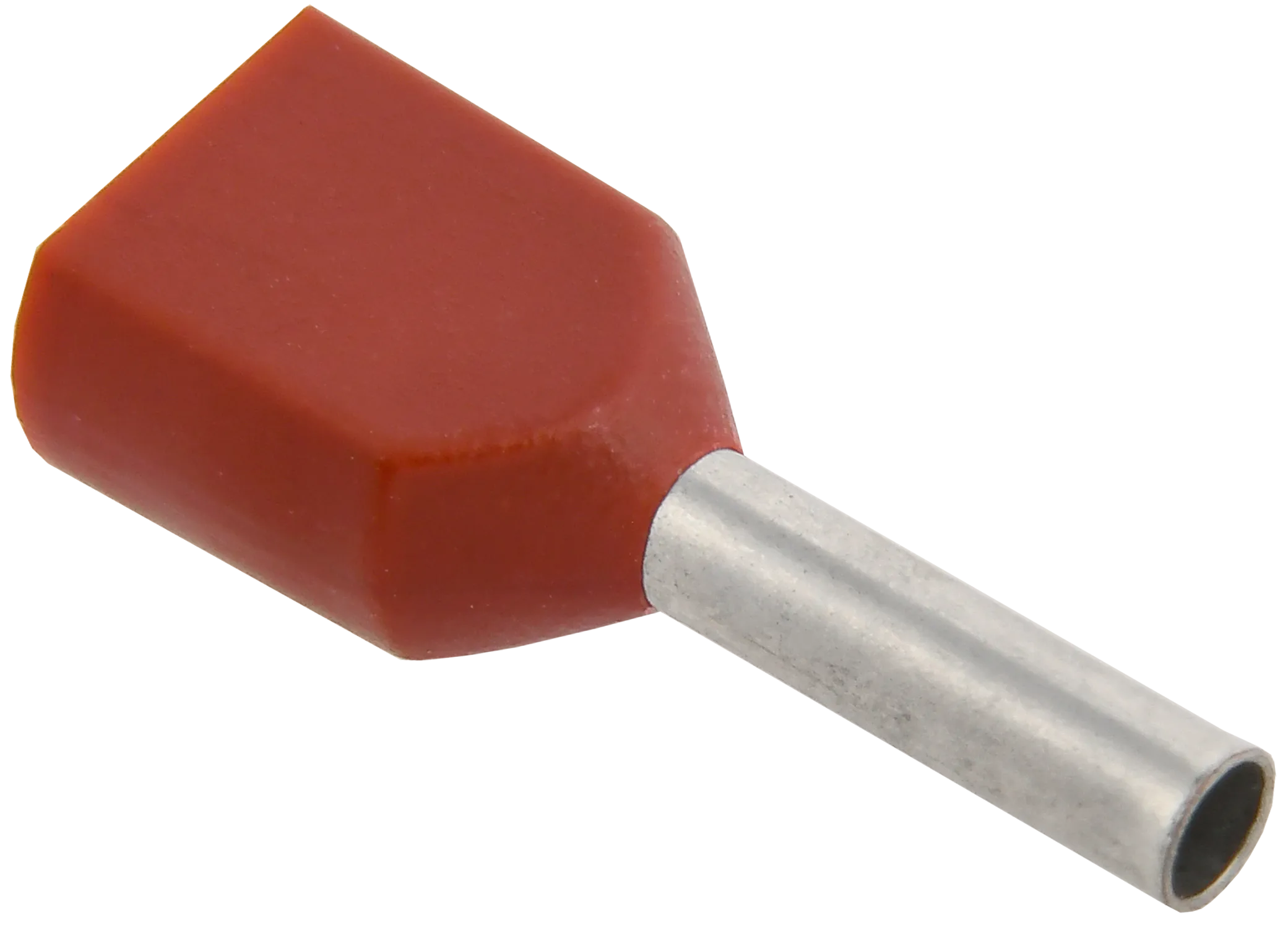 Наконечник НШВИ(2) 0,75-8 темно-красный (100шт/упак) IEK UTE10-D75-100