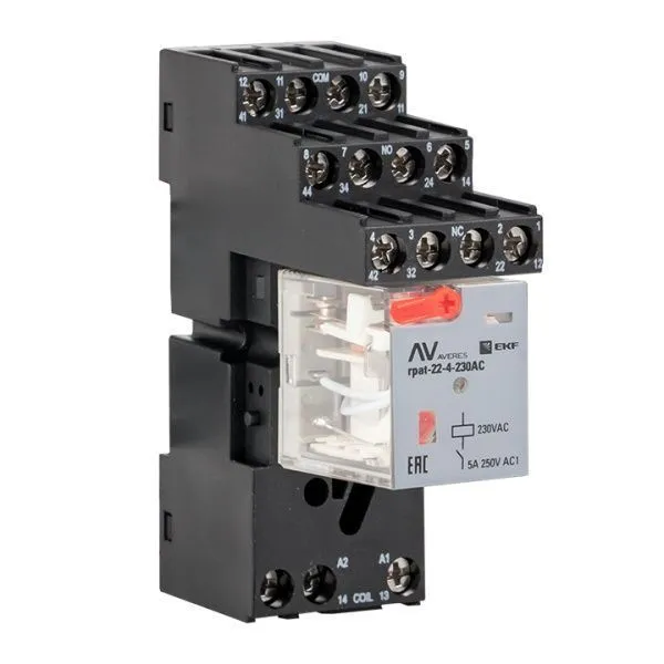 Разъем для реле РM5 22/4 EKF AVERES - Фото 20