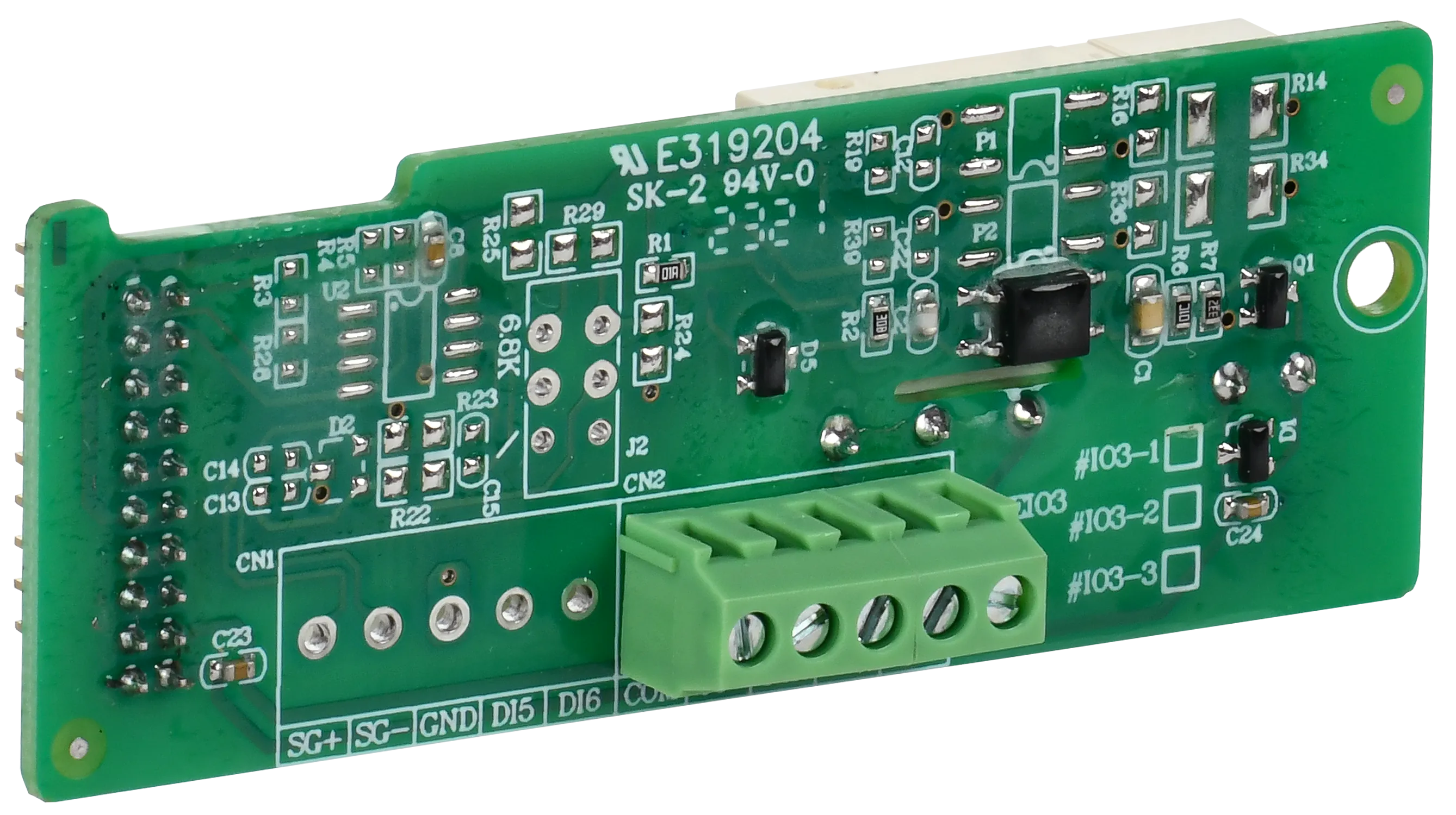 Плата расширения входов/выходов ПЧ A150 1 релейный выход НО НЗ контакт ONI EC-A150-IO3-2