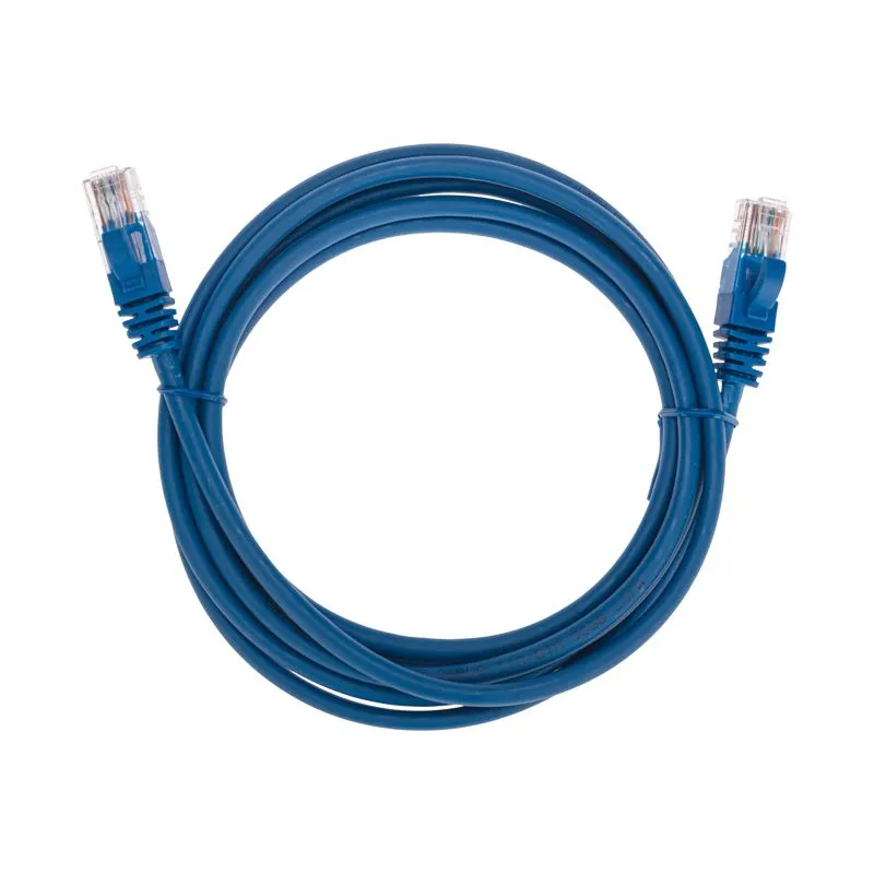 Патч-корд U/UTP, CAT 5e, RJ45-RJ45, 26AWG, LSZH, синий, 2м REXANT 02-0104-2