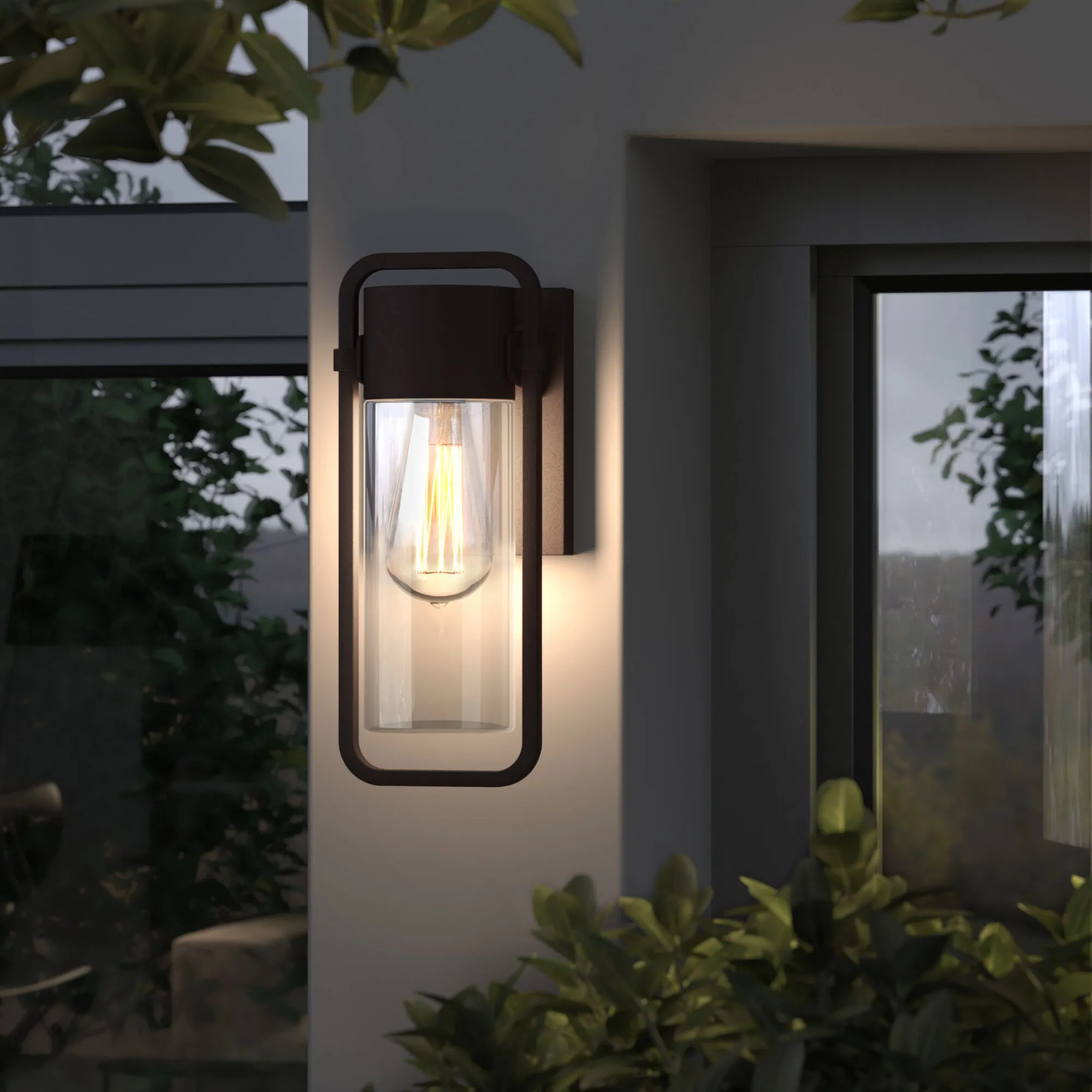 Светильник уличный настенный  Lab 35001/D коричневый Elektrostandard - Фото 3